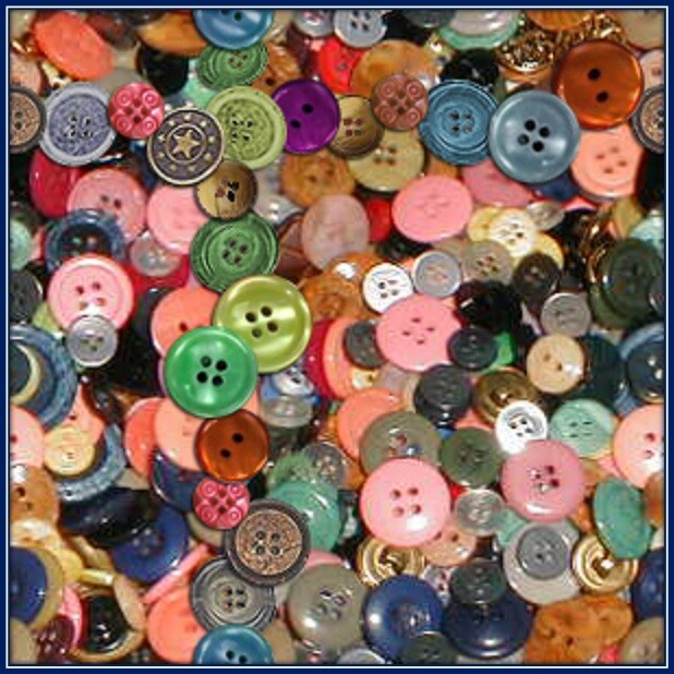 30 Custom Buttons Art Personalized Address Labels