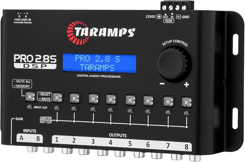 Taramps Car Audio DSP Processor 8 Channel