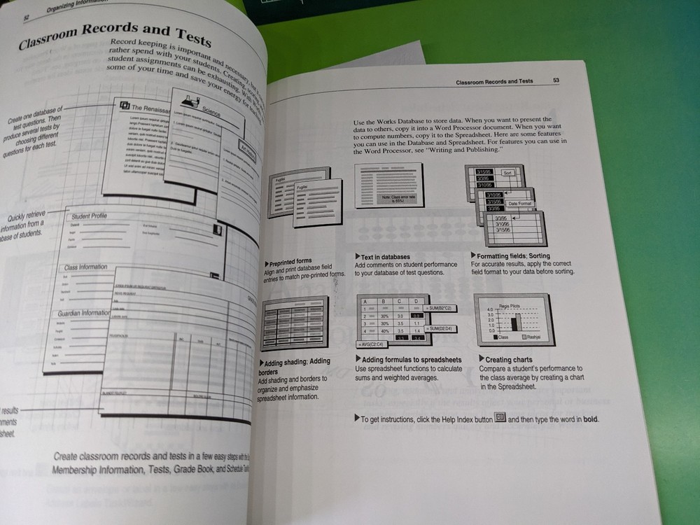 Getting Started Microsoft Windows 98 + Works Companion 95 Instruction Booklets