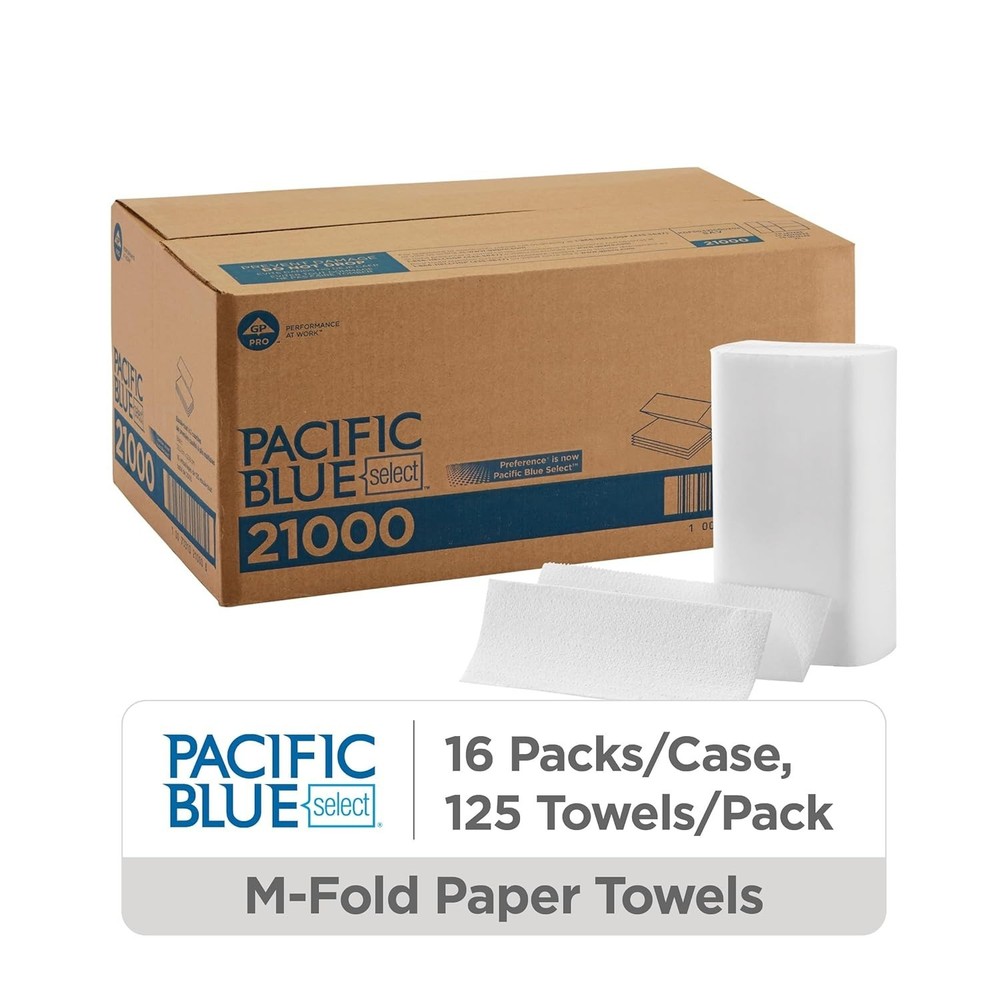 Pacific Blue Select 2-Ply Multifold Paper Towels - Bulk 2000 Sheets