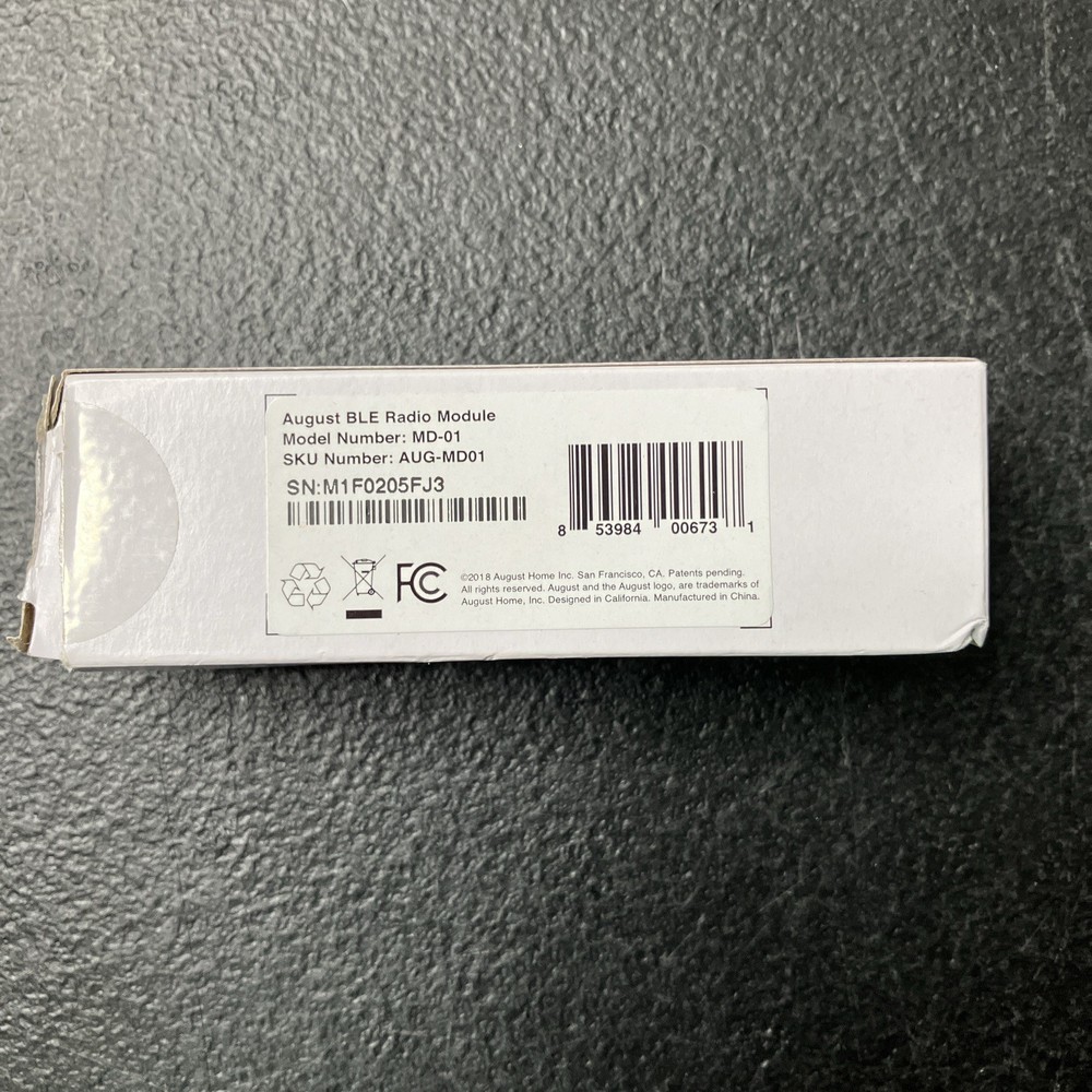 August MD-01, BLE Radio Module for Smart Locks