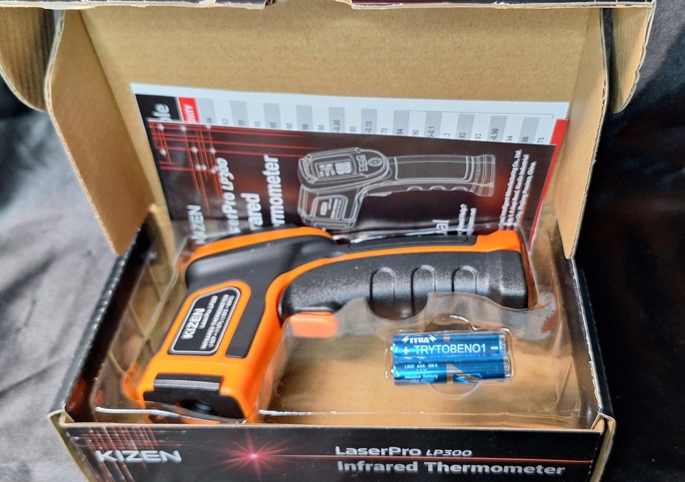 Infrared Thermometer Gun (Laser Pro LP300) Handheld Surface Temp Grill Multiuse