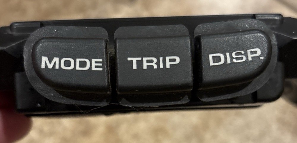 2004 Honda Goldwing Mode Trip Display Switch Button, Used