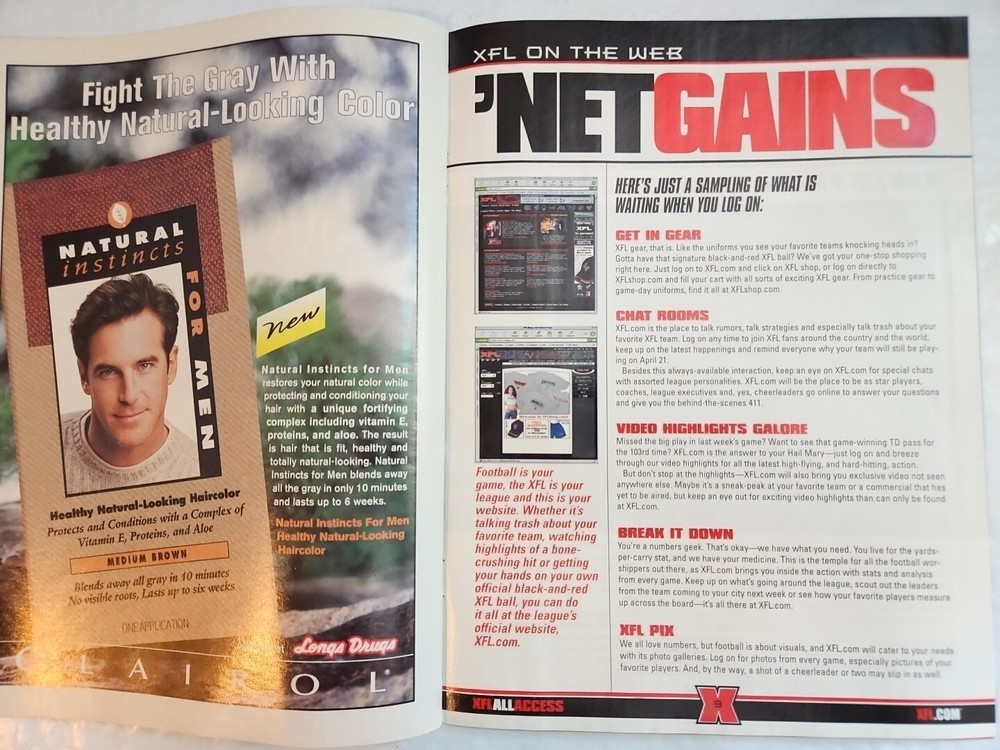 XFL All Access Inaugural ISsue February 10th 2001