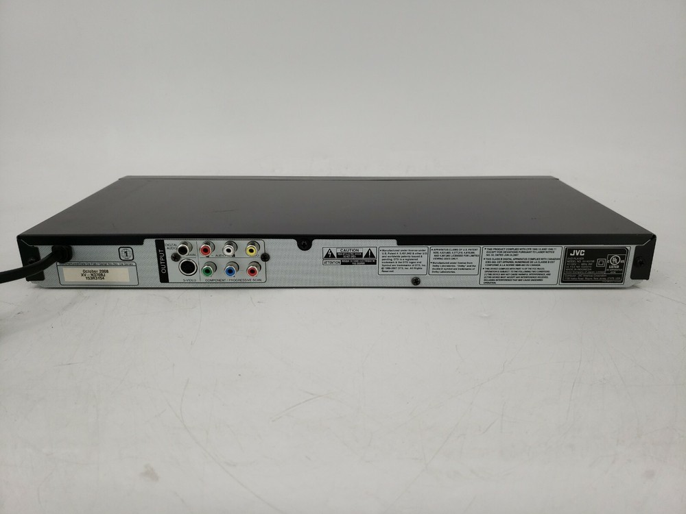 JVC XV-N370 DVD/Super VCD/VCD/CD Player *No Remote* Tested