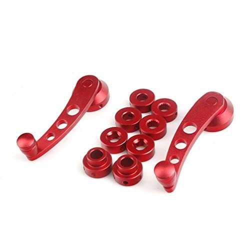 Car Window Handle Set Window Crank Handle Winder Riser Replacement Handles