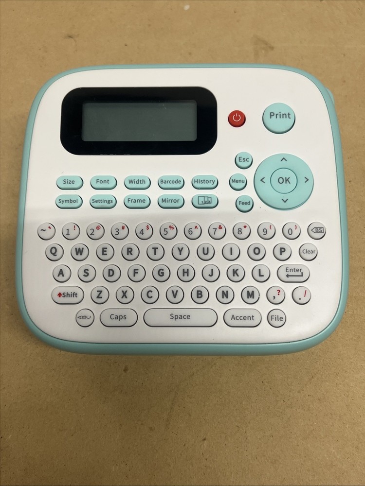 EazeID Label Maker Waterproof-Labels, Desktop Label Maker for Kids, D210S