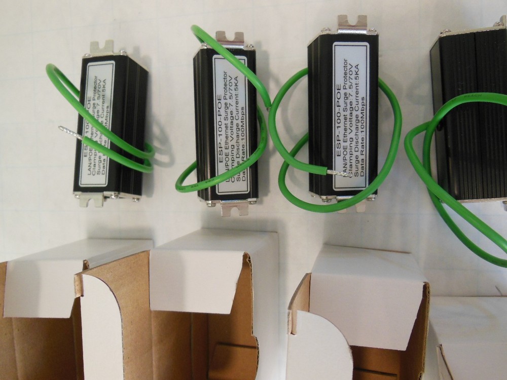 POE Network Surge Protector 100Mbs
