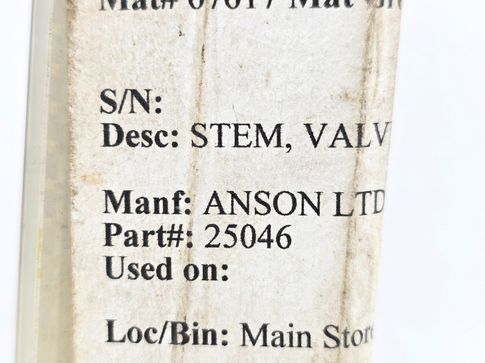 Anson 25046 Valve Stem 845542