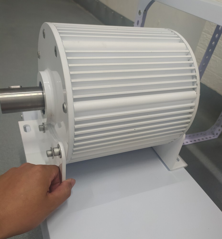 10KW Permanent Magnet Generator 3 Phase 120V Synchronous Gearless Dynamo