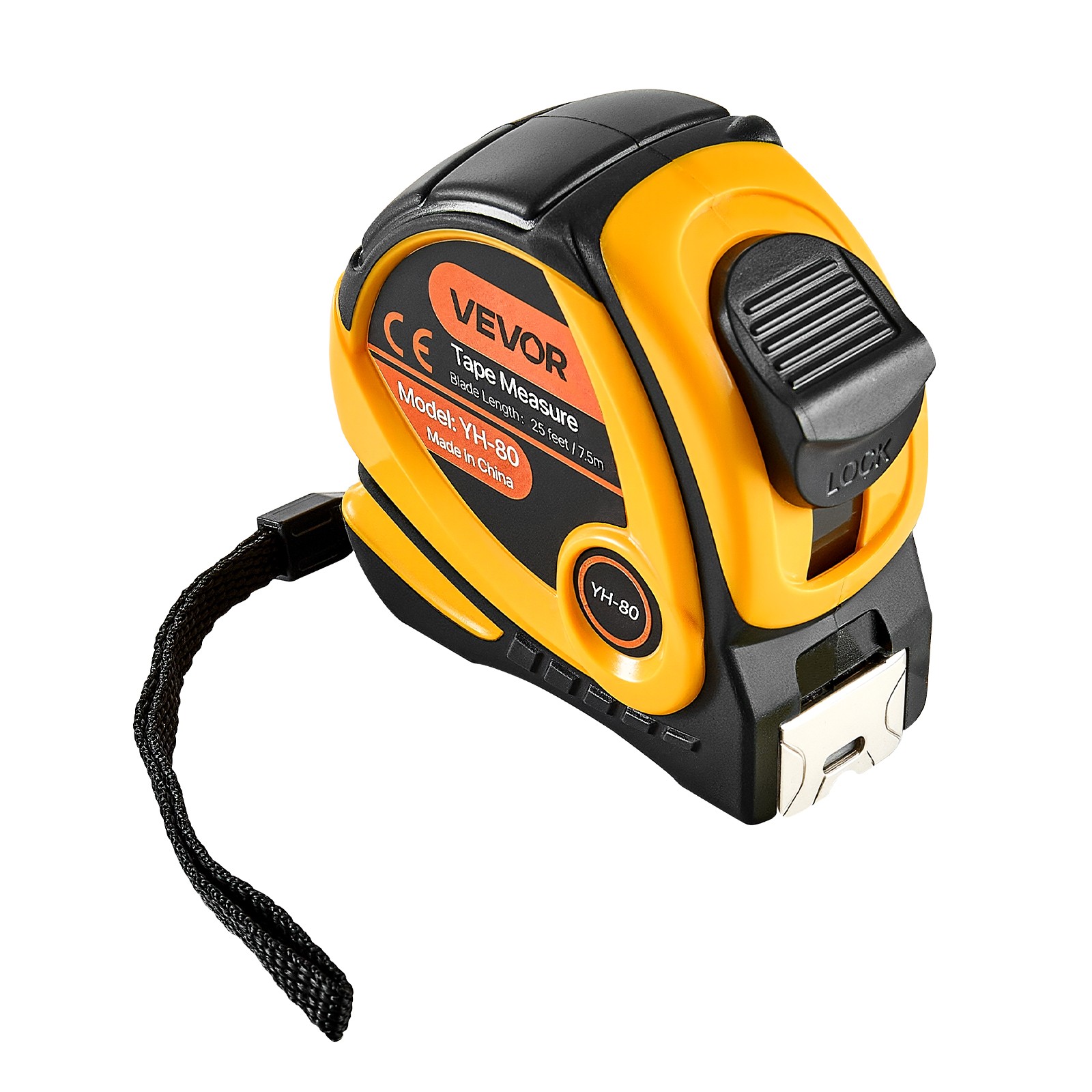 VEVOR 2 Packs Tape Measure 25ft Retractable Imperial Metric for Outdoor