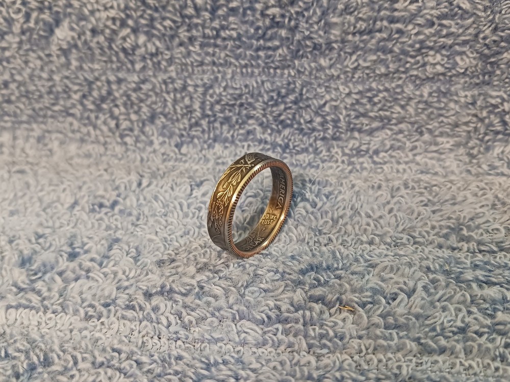 NEVADA State Washington Quarters coin ring 10 (2006) clad