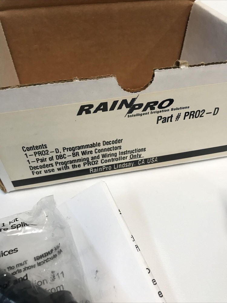 RainPro Rain Pro PRO2-D Programmable Decoder For PRO2 Controller Only
