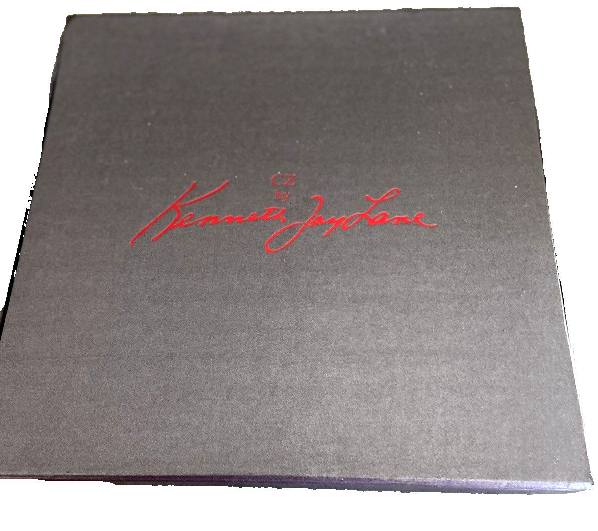 CZ FOR KENNETH J LANE Huge Topaz Flower Bib Necklace In original box new