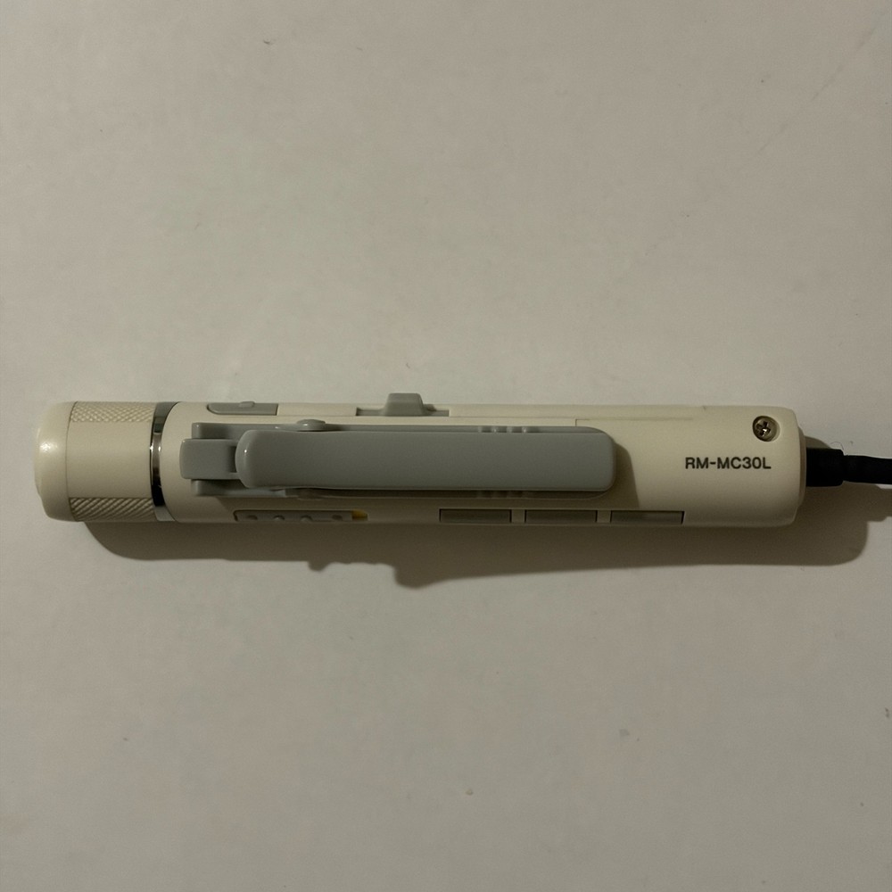 Sony Remote for MD MiniDisc Walkman RM-MC30L White Working
