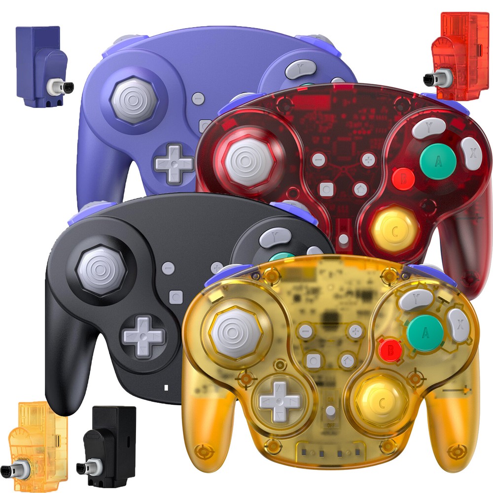 Wireless Gamecube Controller with Adapter for Nintendo Gamecube Wii NCG Gamecube