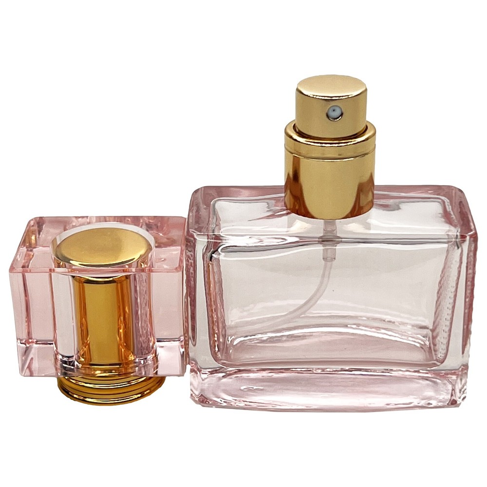 25ml 0.85oz colored glass empty perfume spray bottles refillable