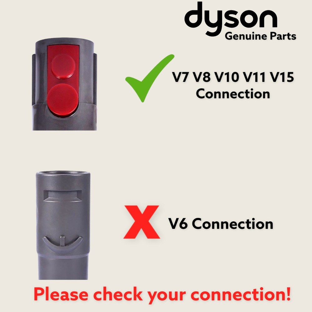 100% "Authentic" DYSON V8 V10 QUICK RELEASE Motorized BRUSH Floor Tool Head