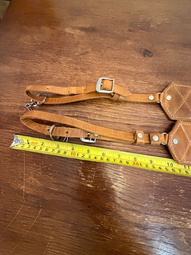 Epiphanie Woven Camera Strap Boho DSLR Leather Ends Adjustable