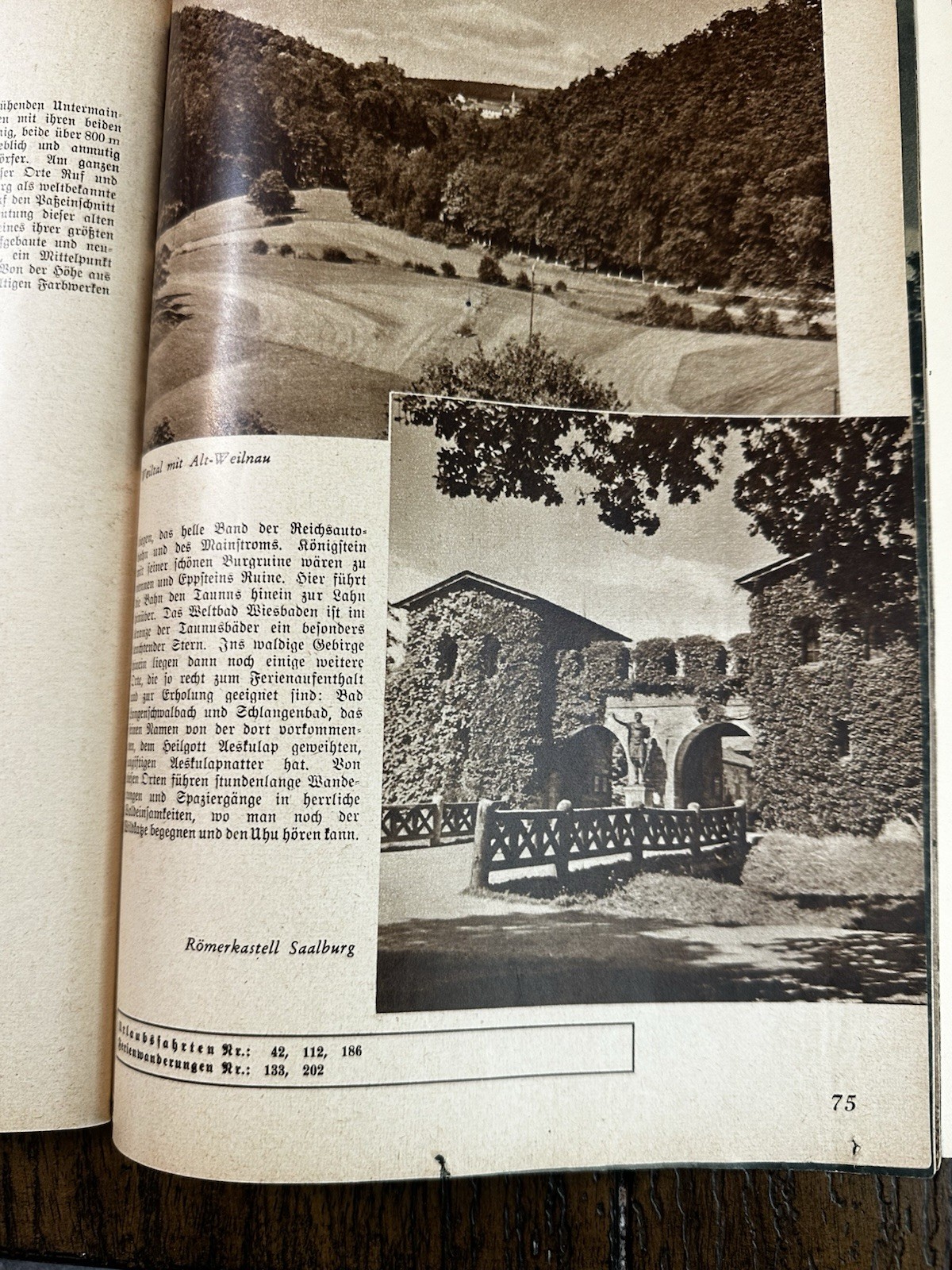 RARE 1937 German Travel Brochure "Urlaubsreife" (Holiday Ready)