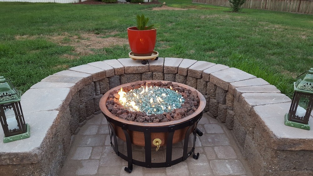 FR12CK: BASIC PROPANE DIY GAS FIRE PIT KIT & 12" LIFETIME WARRANTED 316 BURNER