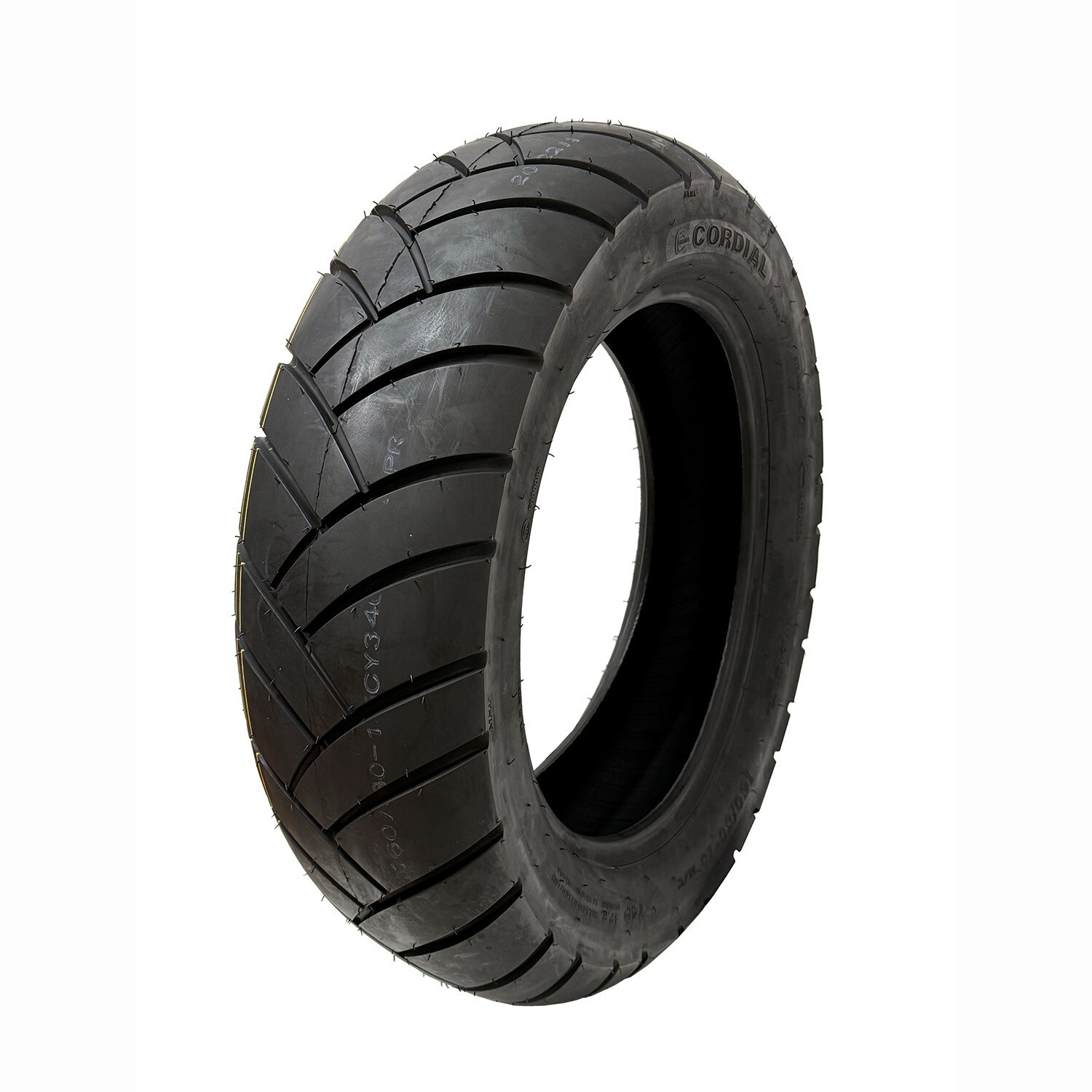 MMG 160/80-15 (74P) Rear Motorcycle Tire - Tubeless Black Wall DOT Street