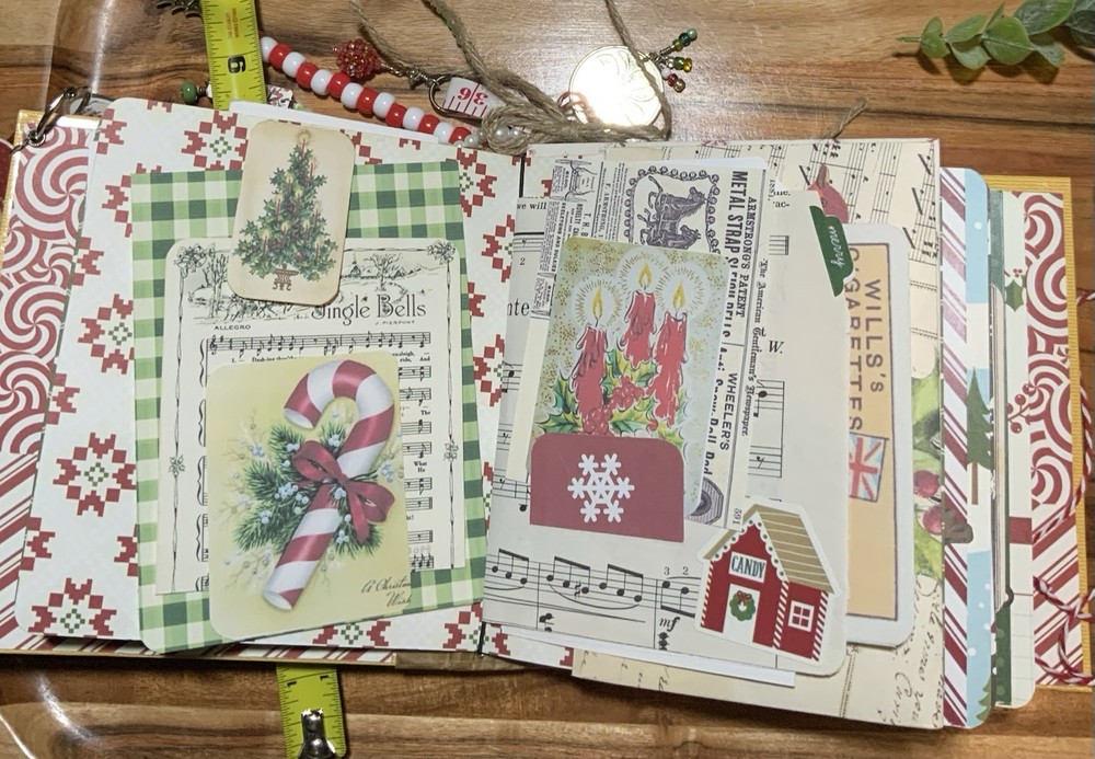 Christmas Handmade Junk Journal