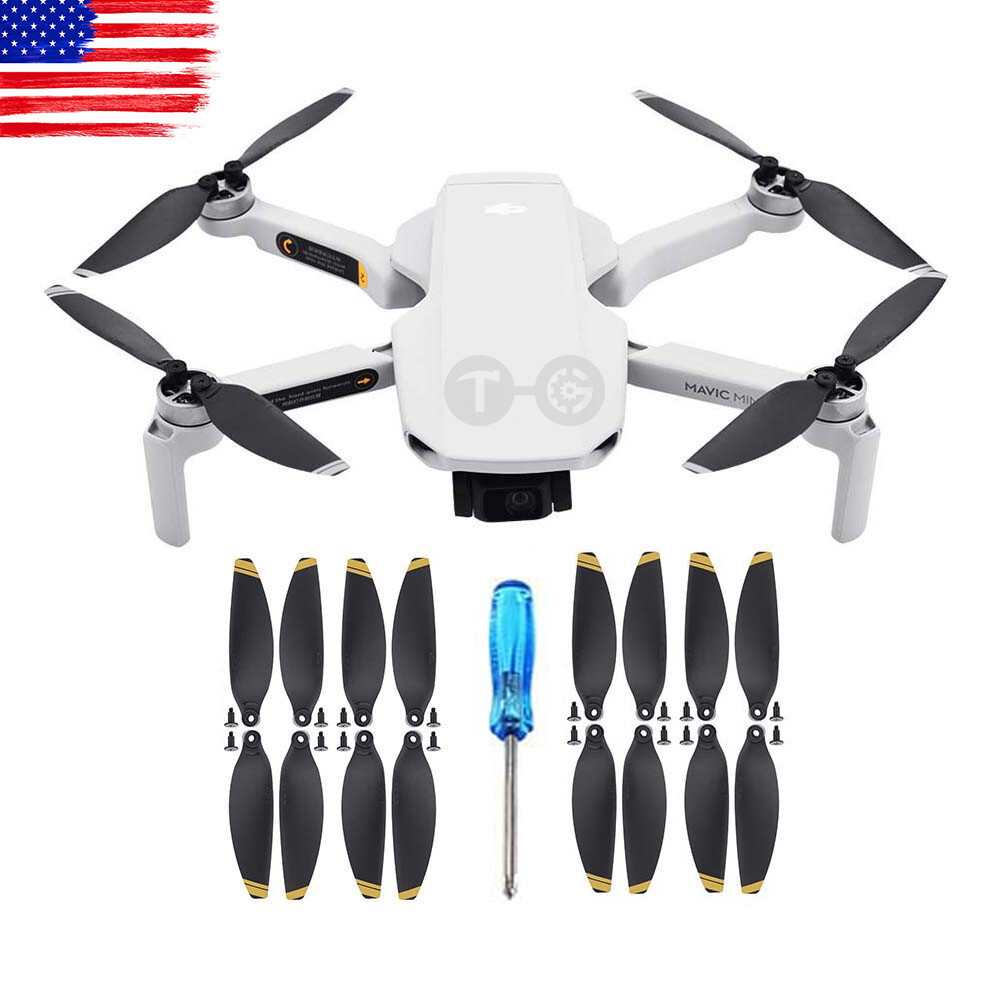 16PCS Propellers for DJI Mavic Mini Foldable Props Low-Noise Accessories