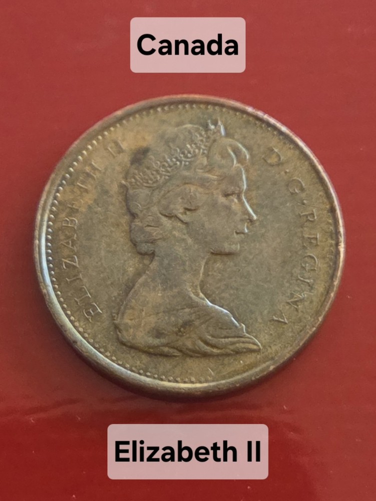 1978 Canada One Cent 1 Penny Coin
