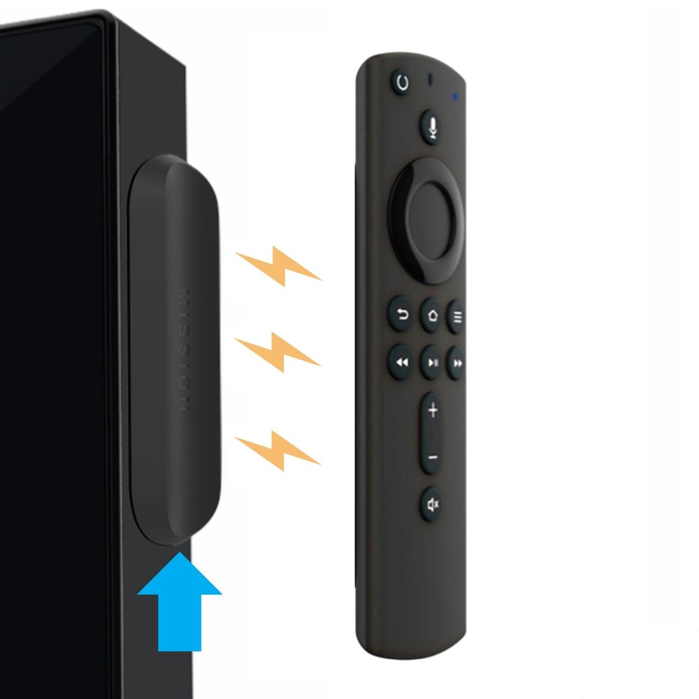 Made for Amazon Remote Holder, Fire TV Remotes Black