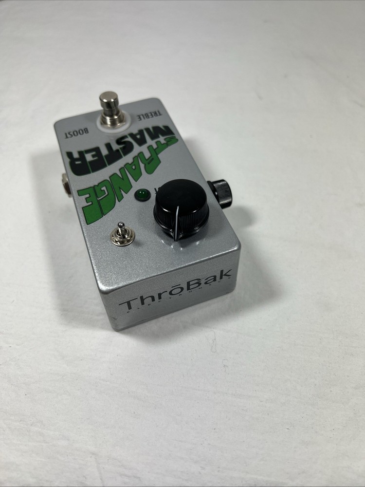 (NICE) 🔥 RARE ThroBak Electronics Strange Master Effect Pedal TESTED
