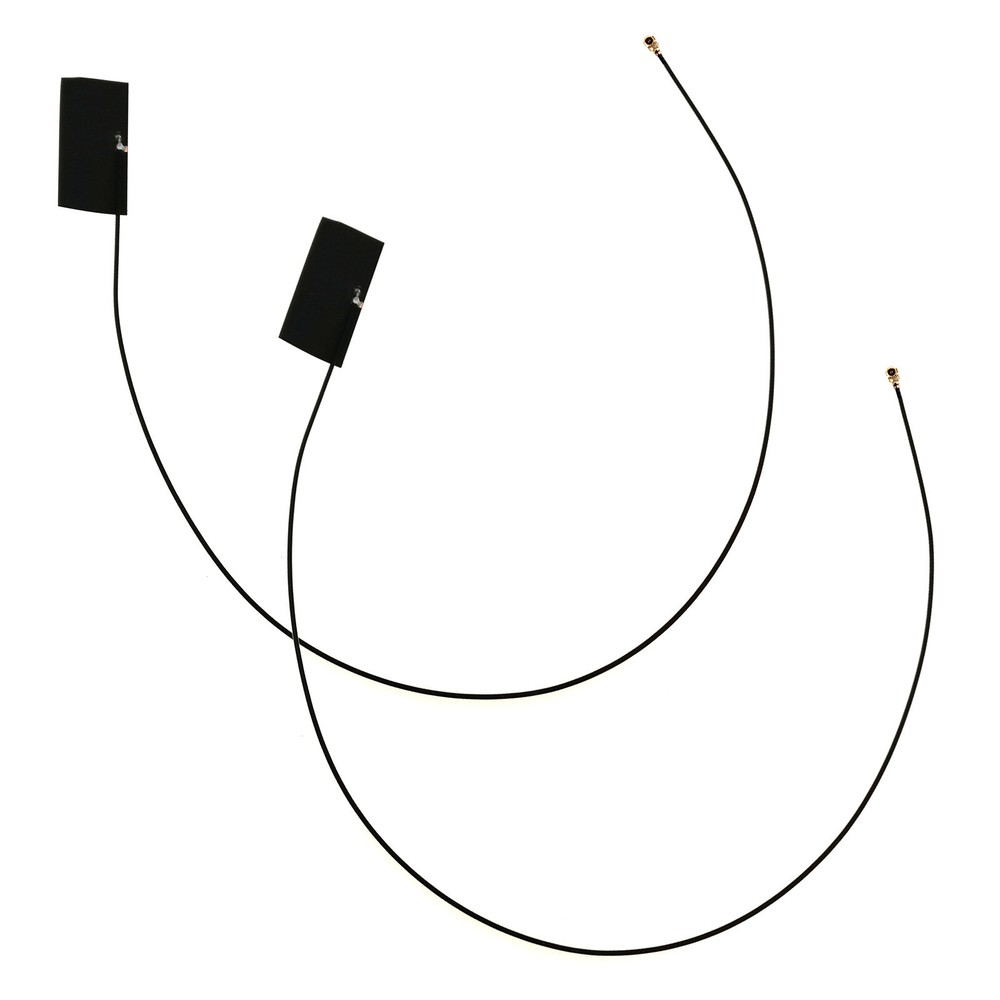 Pair Wireless WiFi Bluetooth Wire Antenna Half Mini PCI-E Laptop Internal Aerial
