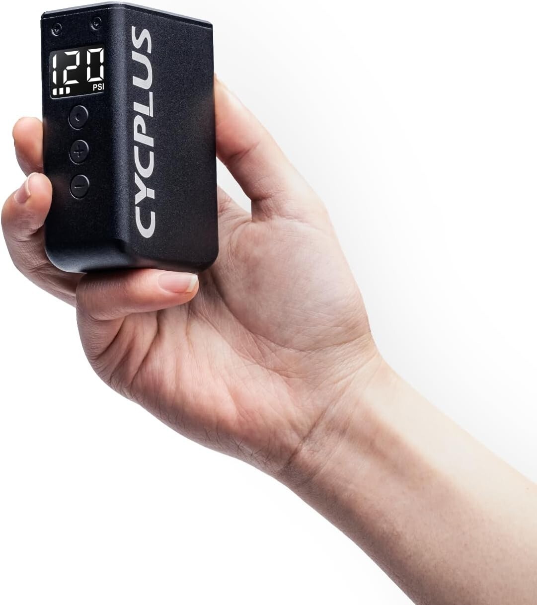 CYCPLUS AS2PROMAX 120PSI Electric Tiny Bike Pump with Gauge,2025 Updated Version