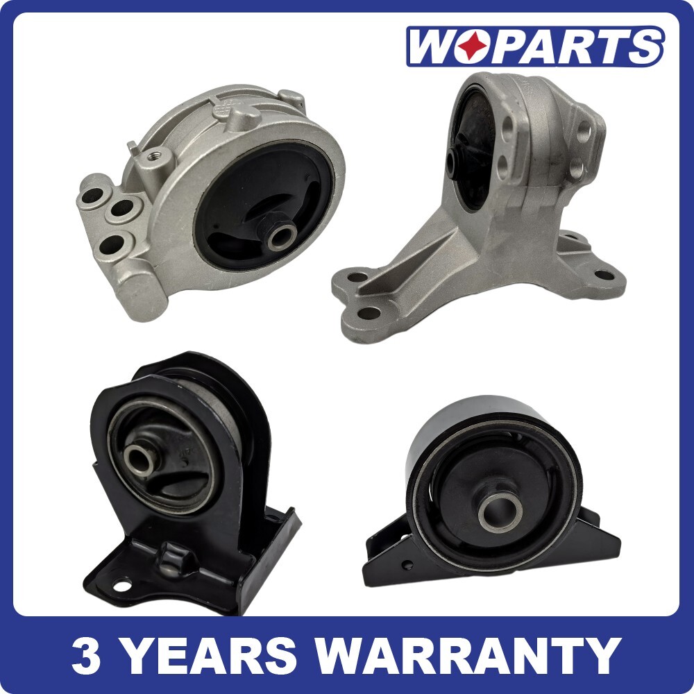 4X Engine Motor&Trans.Mount Set Fit for 00-05 Mitsubishi Eclipse 2.4L Manual