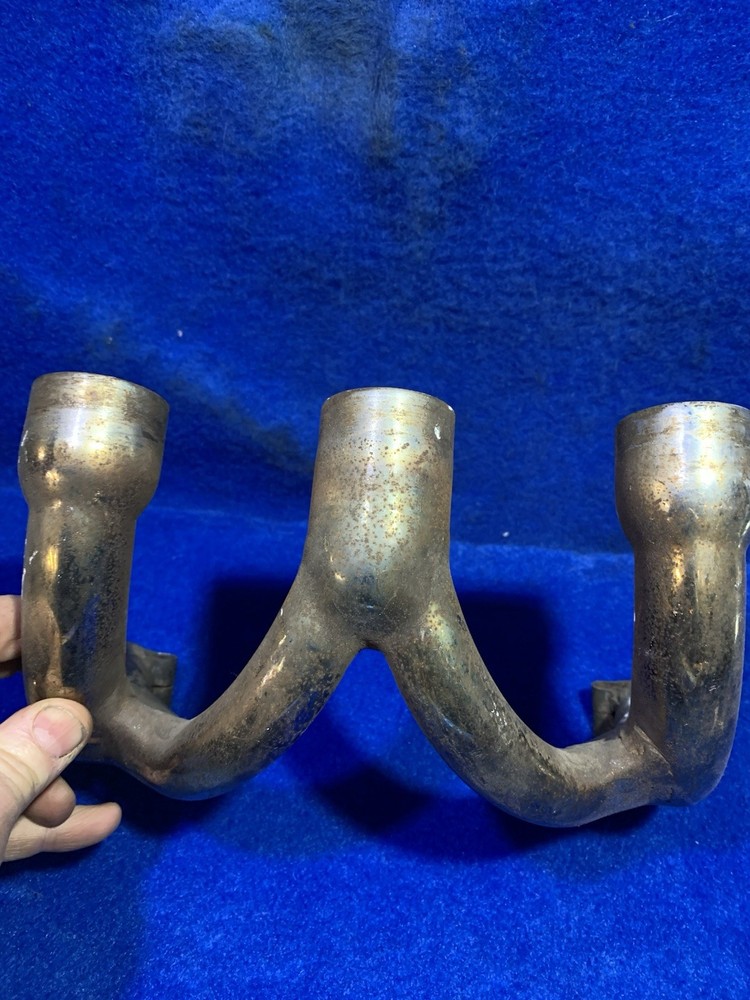 triumph t150 trident Exhaust Manifold #2