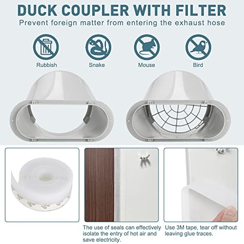 Portable Air conditioner Window Kit, Adjustable AC Window Kit-5.9"