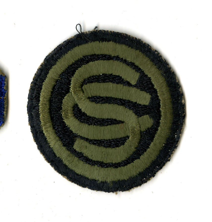 Officer Candidate School White Back Patch WWII Original OCS