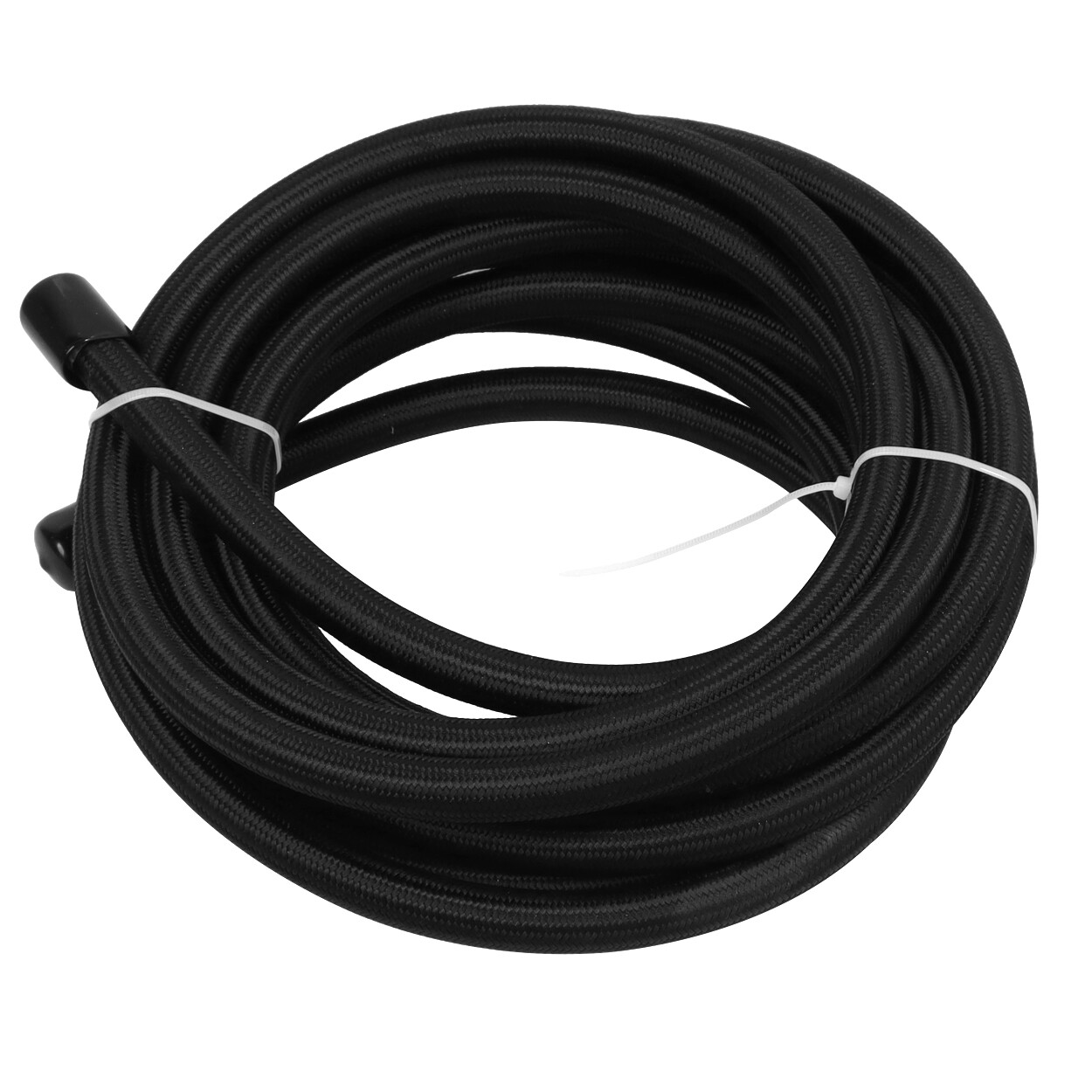 LokoCar PTFE E85 Fuel Line Hose Nylon Braided 6AN 8AN 10AN 3.3FT 10FT 20FT Black