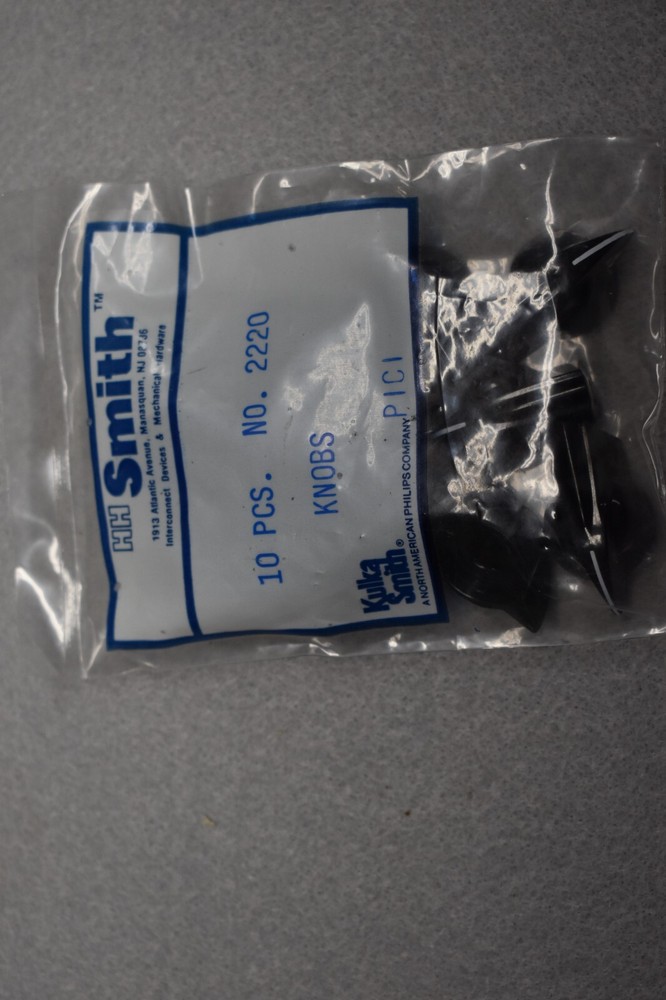 Daka Ware Chickenhead Black Control Knobs With Engraved White Indicator Lines