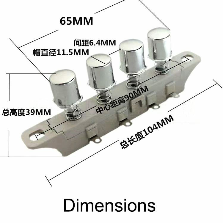 Universal 3Gears Floor/Table Fan Speed Controller Key Switch Dimmer With ON/OFF