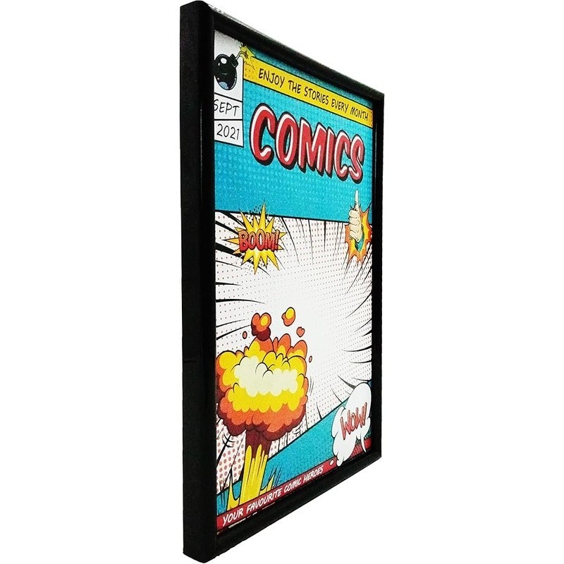 Comic Book Frame Display Holder Lightweight Easy Use Protection Wall Tabletop