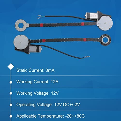 New Universal Electric Power Window Lift Regulator Conversion Kit with
