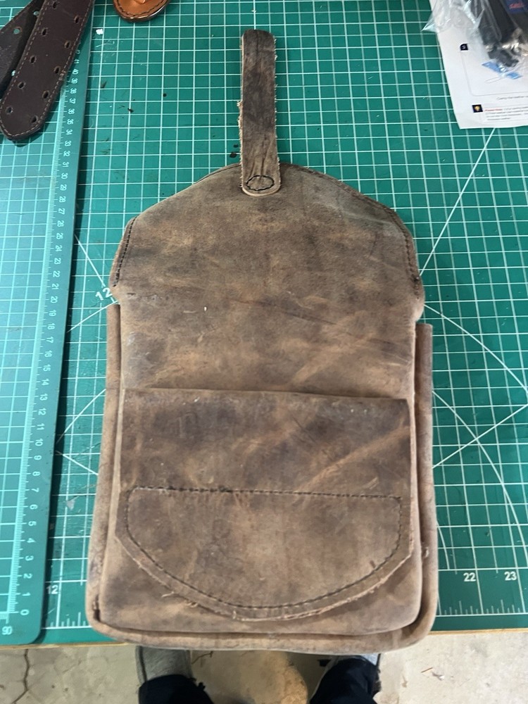 Black Powder Shooting Belt Bag