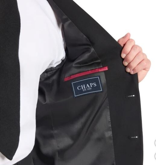 Chaps Men's Suit Separate Jacket | I21