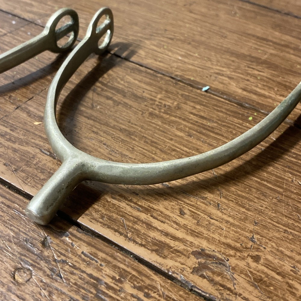Never Rust England Nickle English Spur Set
