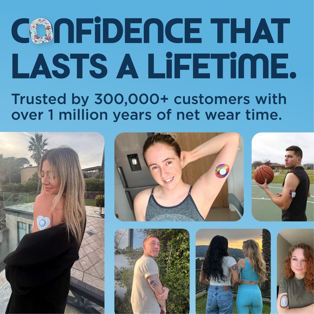 ExpressionMed - Adhesive Patch for Infusion Set Set, Dreamy Escapes