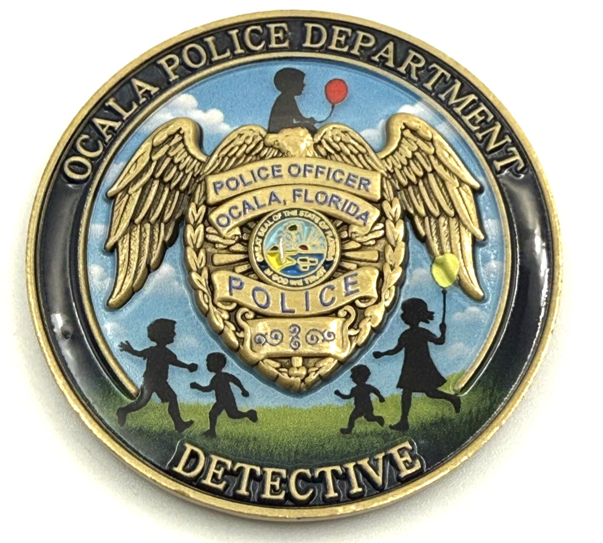 G18 Ocala Police Department Internet Crimes ICAC Florida State Challenge Coin