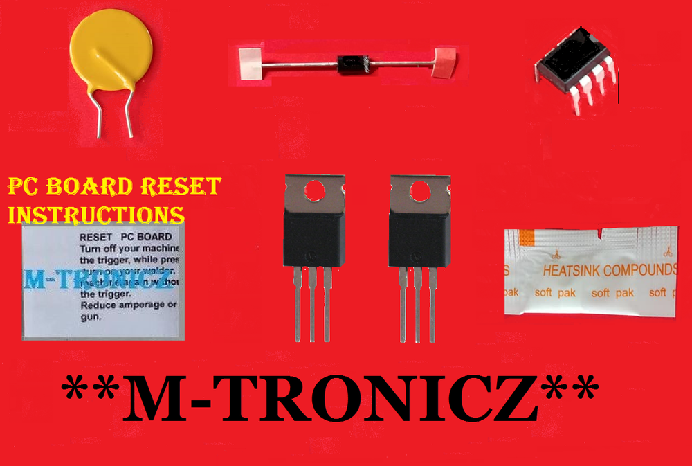 HOBART HANDLER 175 CONTROL BOARD Q1 , PTC1 , D9 , U1 , U2