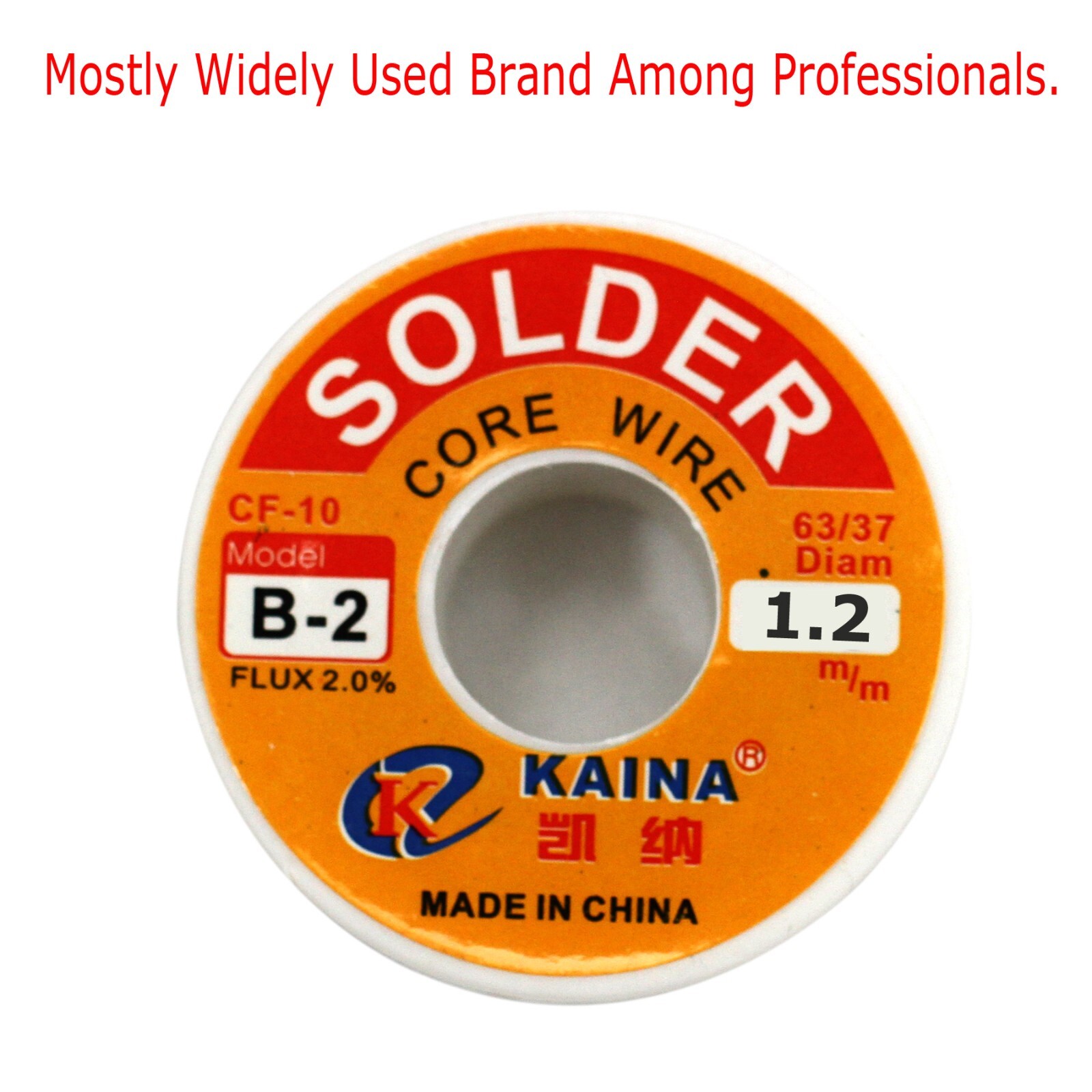 63-37 Tin Rosin Core Solder Wire Electrical Soldering Sn60 Flux .031"/1.0mm 50G