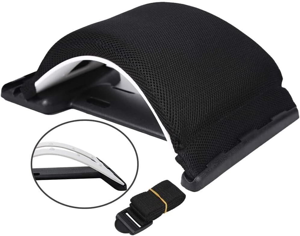 Multi-Level Back Stretcher Device, Lumbar Back Stretching Device, Memory Foam